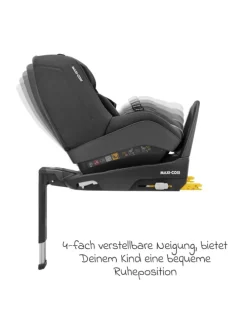 Reboarder-Kindersitz Pearl Pro 2 i-Size ab in schwarz