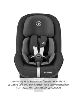 Reboarder-Kindersitz Pearl Pro 2 i-Size ab in schwarz