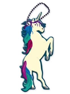 Reflektoranhänger "Einhorn Lunabelle" in Creme - ab 3 Jahren