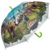 Regenschirm "Dino" in Grün/ Blau
