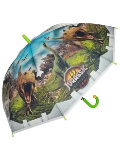 Regenschirm "Dino" in Grün/ Blau