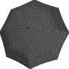 Regenschirm "Duomatic" in Schwarz/ Grau