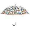 Regenschirm in Weiß/ Bunt