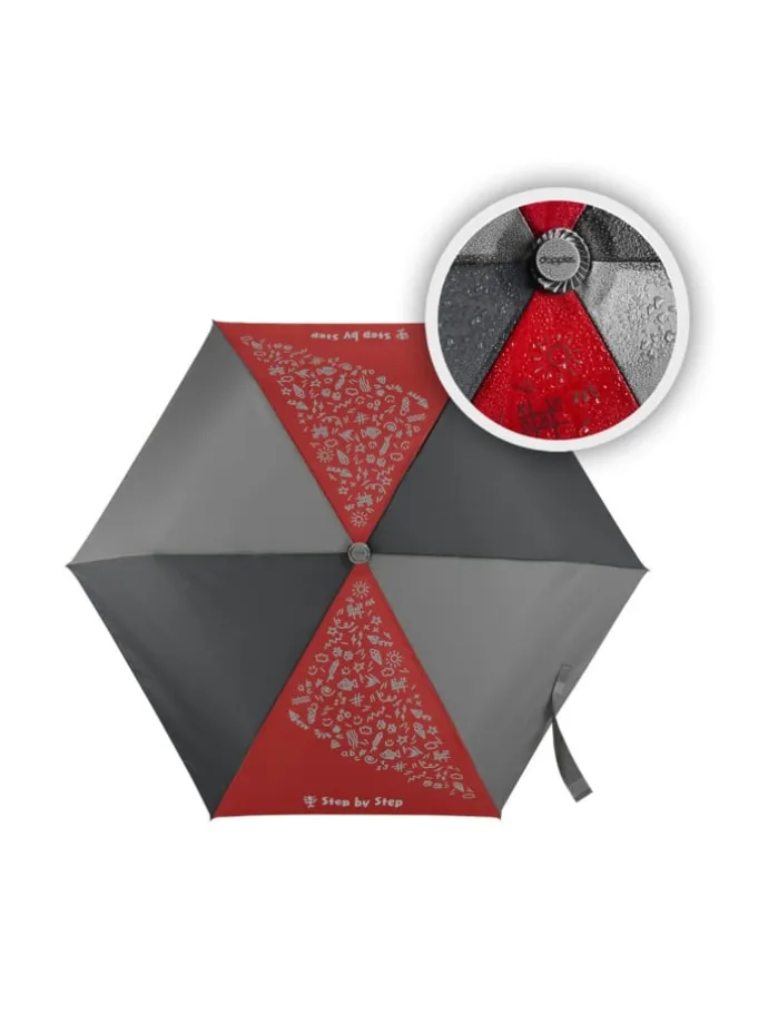 Regenschirm Magic Rain EFFECT in Rot