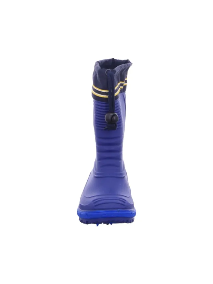 Regenstiefel Gefüttert in blau