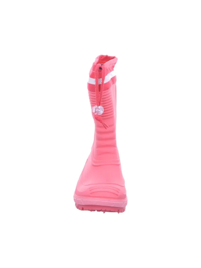 Regenstiefel Gefüttert in fuchsia