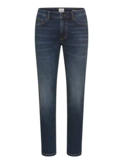 Regular Fit 5-Pocket Hose in Dunkelblau