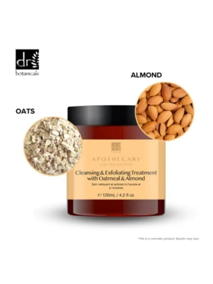 Reinigende & peelende Behandlung mit Haferflocken & Mandeln 120ml
