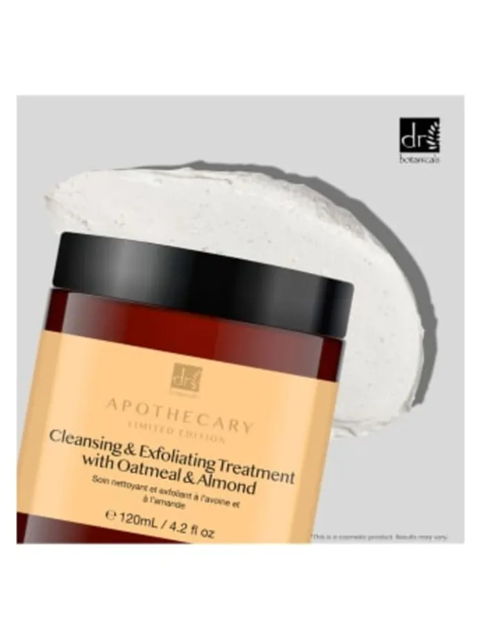 Reinigende & peelende Behandlung mit Haferflocken & Mandeln 120ml