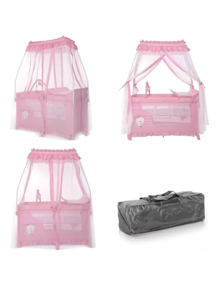 Reisebett, Laufstall Magic Sleep in rosa