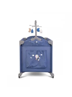 Reisebett Once upon a time in blau
