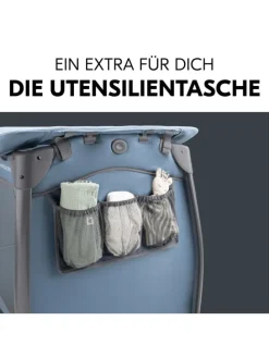 Reisebett Play N Relax Center mit Wickelauflage, in blau