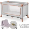 Reisebett Set Dream N Play Plus inkl. Alvi in grau,orange