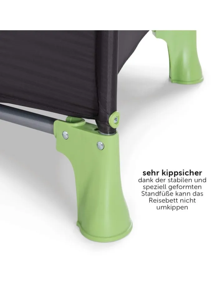Reisebett Set Dream'n Play - mit Alvi Reisebett in blau,gruen