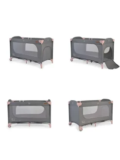 Reisebett Skyglow Laufstall in rosa