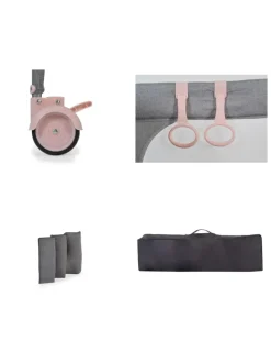 Reisebett Skyglow Laufstall in rosa