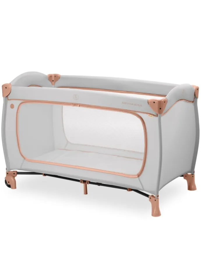 Reisebett Sleep N Play Go Plus (mit Rollen in grau