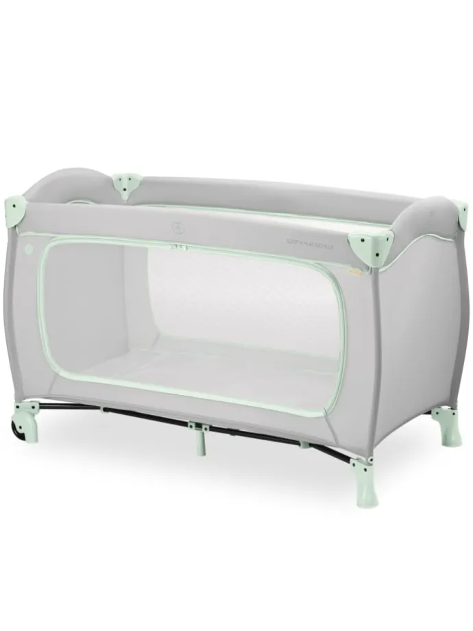 Reisebett Sleep N Play Go Plus (mit Rollen in grau