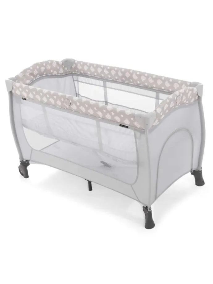 Reisebett Sleep'n Play Center mit Wickelauflage, in beige,grau