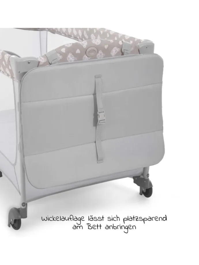 Reisebett Sleep'n Play Center mit Wickelauflage, in beige,grau