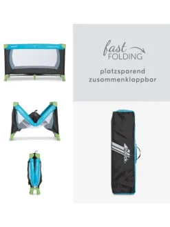 Reisebett Sparset - Dream N Play inkl. Alvi in blau
