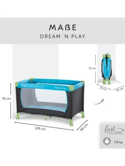 Reisebett Sparset - Dream N Play inkl. Alvi in blau