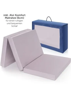 Reisebett Sparset - Dream N Play inkl. Alvi in blau