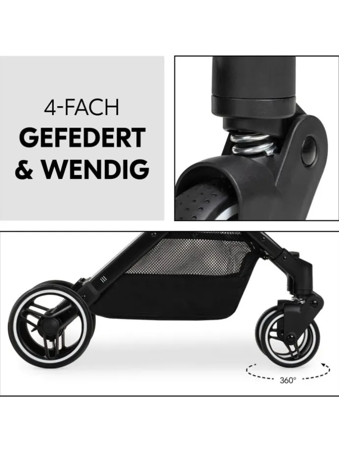 Reisebuggy & Sportwagen Travel N Care Plus in orange,schwarz