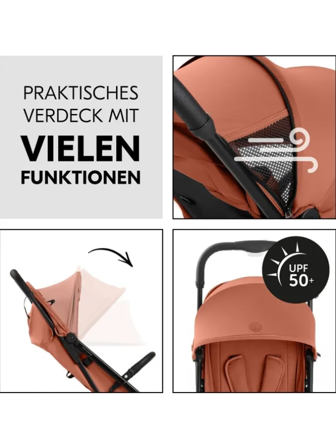 Reisebuggy & Sportwagen Travel N Care Plus in orange,schwarz