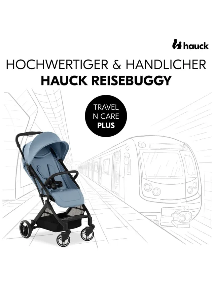 Reisebuggy & Sportwagen Travel N Care Plus in blau