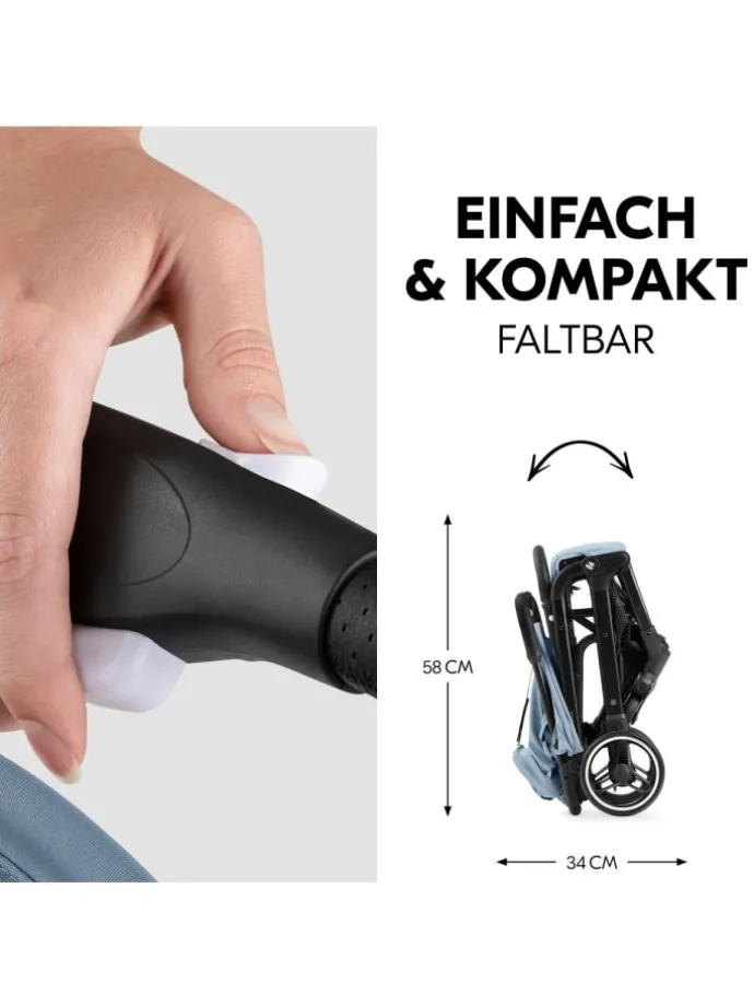 Reisebuggy & Sportwagen Travel N Care Plus in blau