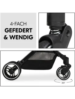 Reisebuggy & Sportwagen Travel N Care Plus in orange