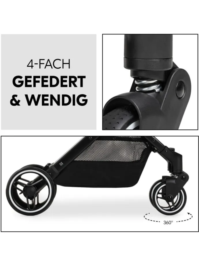 Reisebuggy & Sportwagen Travel N Care Plus in orange
