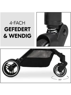 Reisebuggy & Sportwagen Travel N Care Plus in gruen,grau