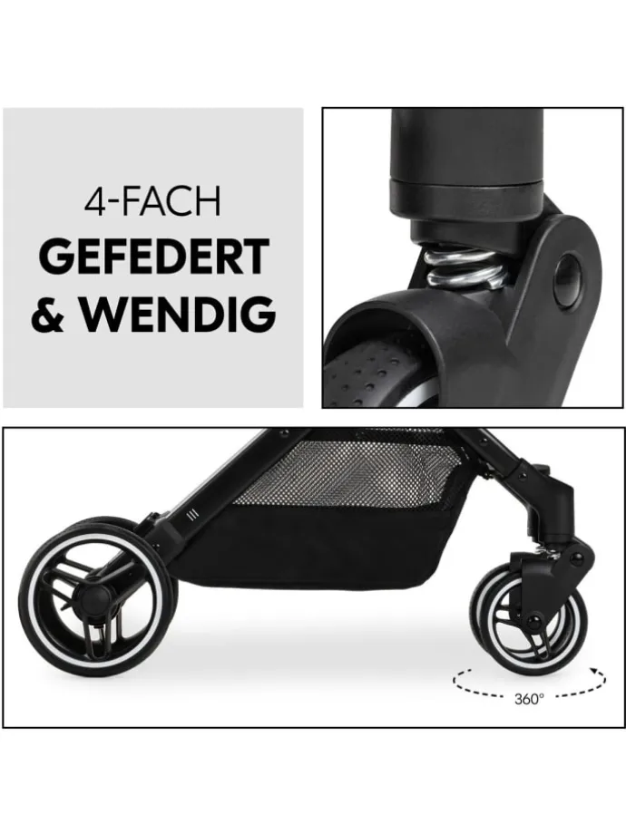 Reisebuggy & Sportwagen Travel N Care Plus in gruen,grau