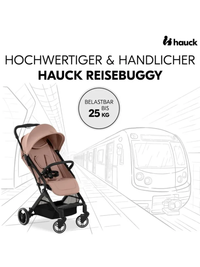 Reisebuggy & Sportwagen Travel N Care Plus in braun,schwarz
