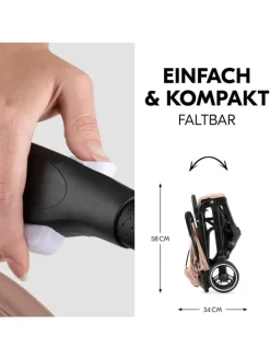 Reisebuggy & Sportwagen Travel N Care Plus in braun,schwarz