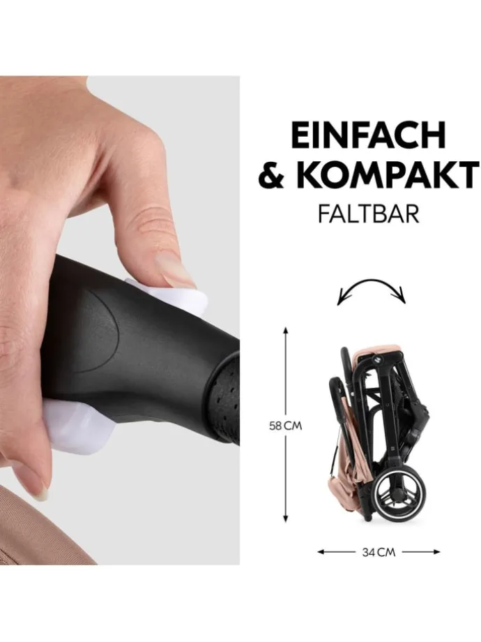 Reisebuggy & Sportwagen Travel N Care Plus in braun,schwarz