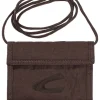 Reise-Geldbörse "Journey" in Dunkelbraun - (B)13,5 x (H)10 x (T)2 cm