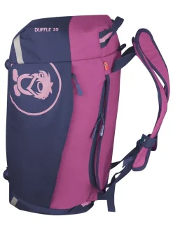 Reisetasche "Duffle Bag" in Dunkelblau/ Pink - (B)52 x (H)30 x (T)25 cm