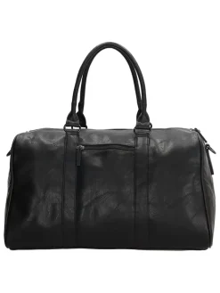 Reisetasche in Schwarz - (B)45 x (H)24 x (T)23 cm
