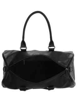 Reisetasche in Schwarz - (B)45 x (H)24 x (T)23 cm