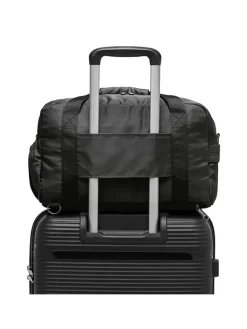 Reisetasche in Schwarz - (B)40 x (H)25 x (T)20 cm