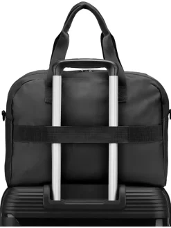Reisetasche in Schwarz - (B)40 x (H)20 x (T)30 cm