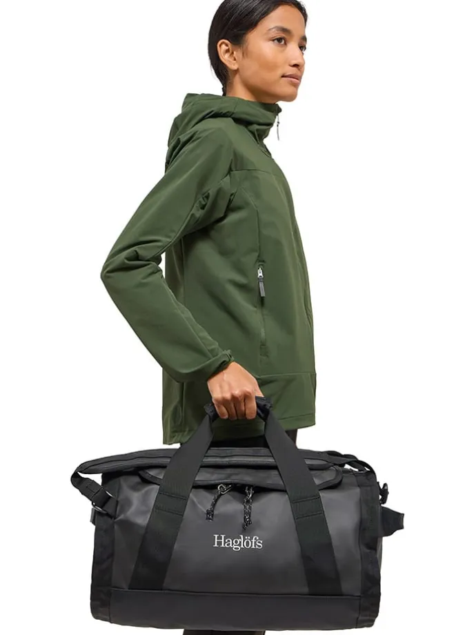 Reisetasche "Lava 30" in Schwarz - (L)28 x (B)46 x (T)31 cm