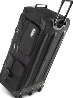 Reisetasche mit 3 Rädern Jumbus 120 in Schwarz