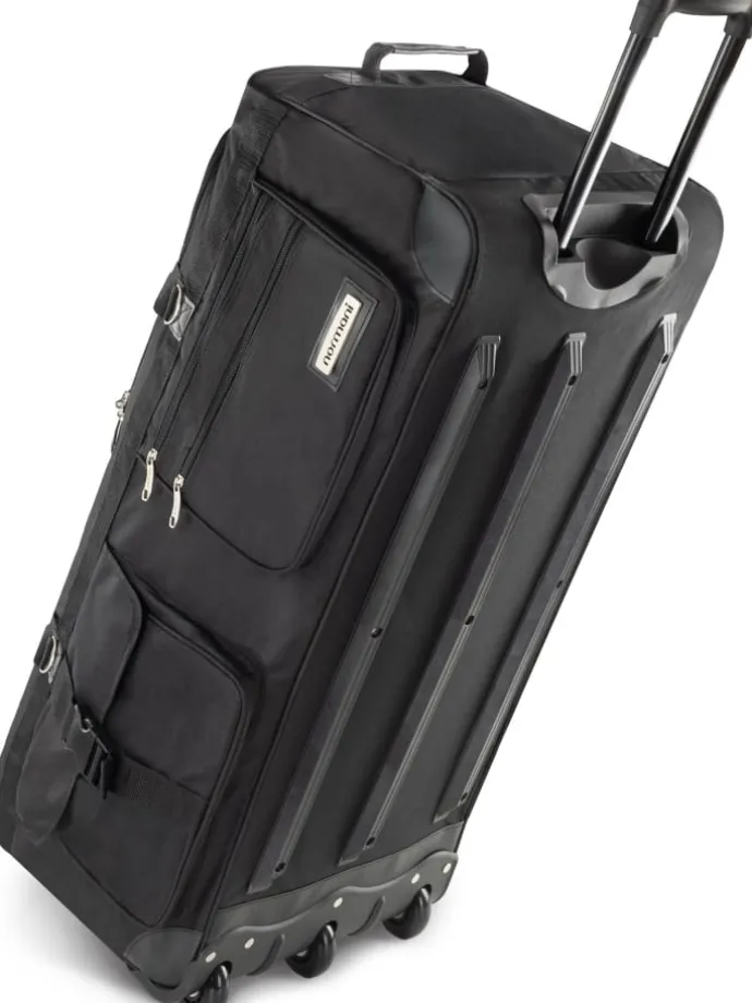 Reisetasche mit 3 Rädern Jumbus 120 in Schwarz