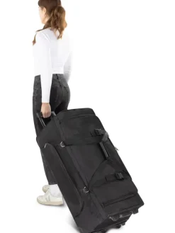 Reisetasche mit 3 Rädern Jumbus 120 in Schwarz
