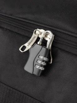 Reisetasche mit 3 Rädern Jumbus 120 in Schwarz