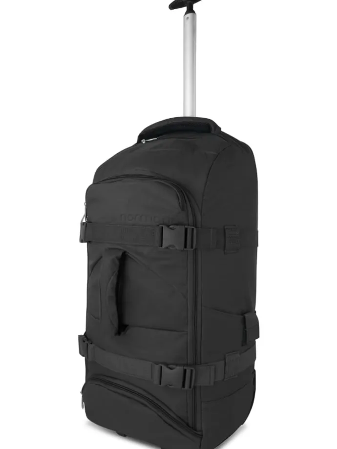 Reisetasche mit Rucksackfunktion 60 Liter Melano in Schwarz